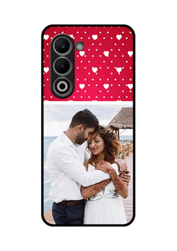 Oppo A5 5G Custom Glass Phone Case - Hearts Mobile Case Design