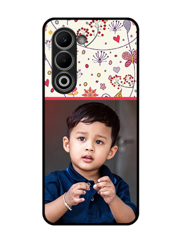 Custom Oppo A5 5G Custom Glass Phone Case - Premium Floral Design