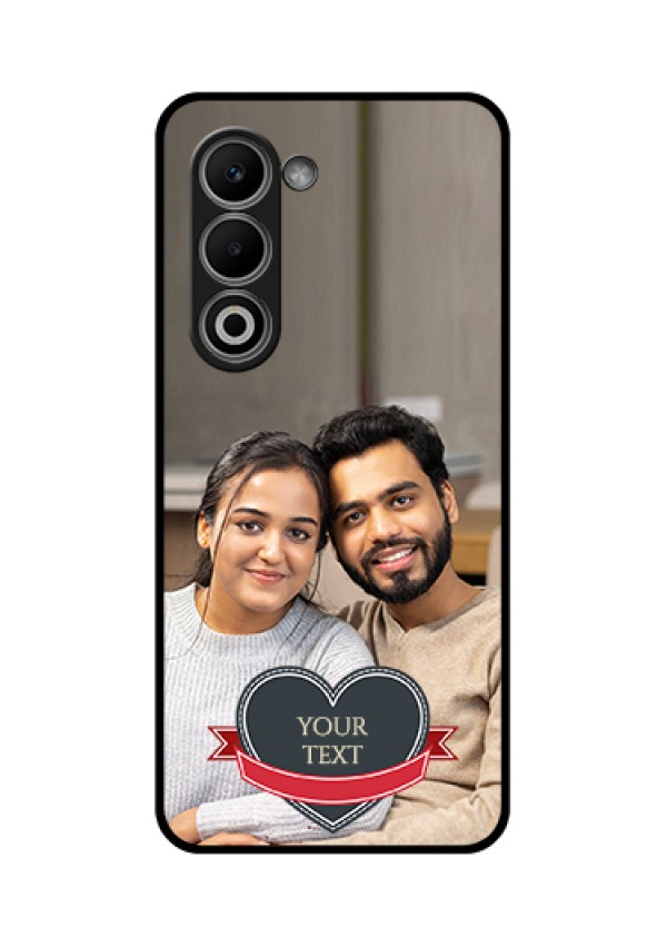 Oppo A5 5G Custom Glass Phone Case - Just Married Couple Design