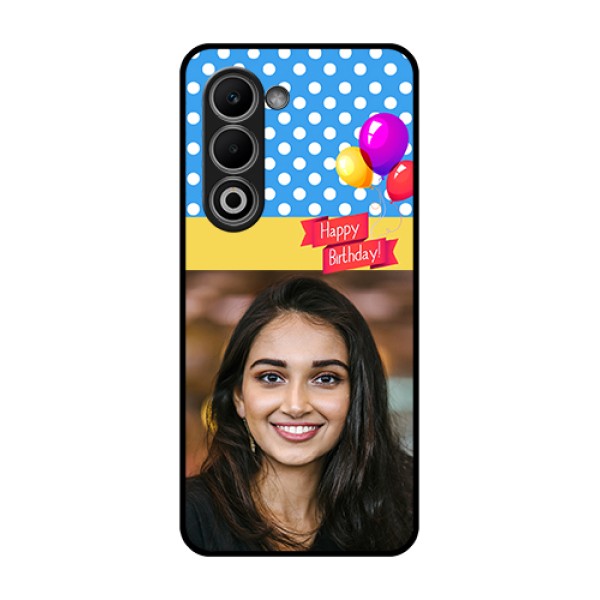 Oppo A5 5G Custom Glass Phone Case - Happy Birthday Design