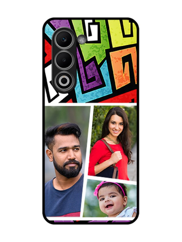 Custom Oppo A5 5G Custom Glass Phone Case - Graffiti Pattern Design