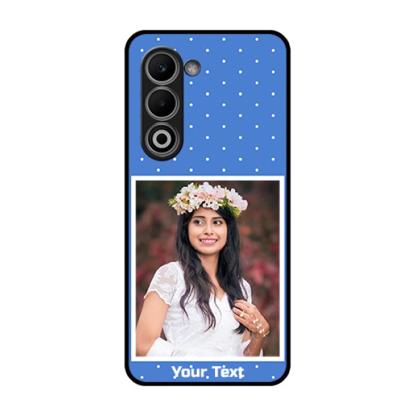 Oppo A5 5G Custom Glass Phone Case - Polka Dots Design