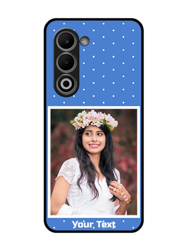 Custom Oppo A5 5G Custom Glass Phone Case - Polka Dots Design