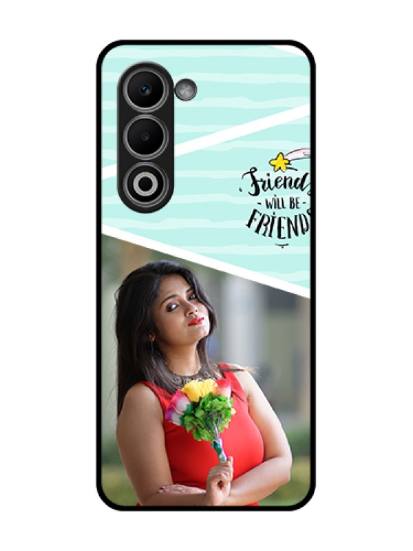 Custom Oppo A5 5G Custom Glass Phone Case - Friends Picture Icon Design