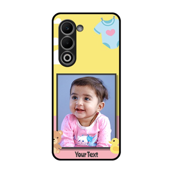 Oppo A5 5G Custom Glass Phone Case - Kids 2 Color Design