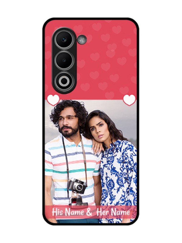 Custom Oppo A5 5G Custom Glass Phone Case - Simple Love Design