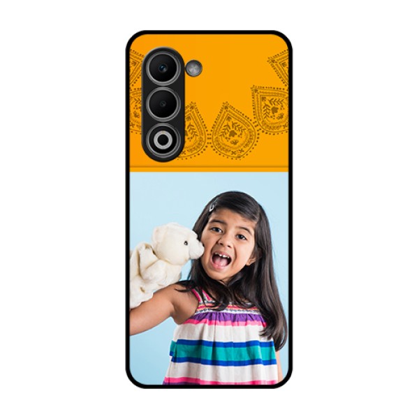 Oppo A5 5G Custom Glass Phone Case - Photo Wedding Design
