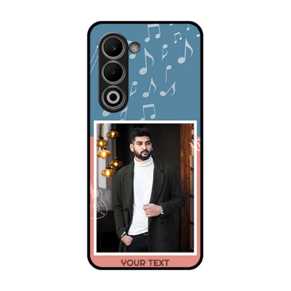 Oppo A5 5G Custom Glass Phone Case - With Color Musical Note Design