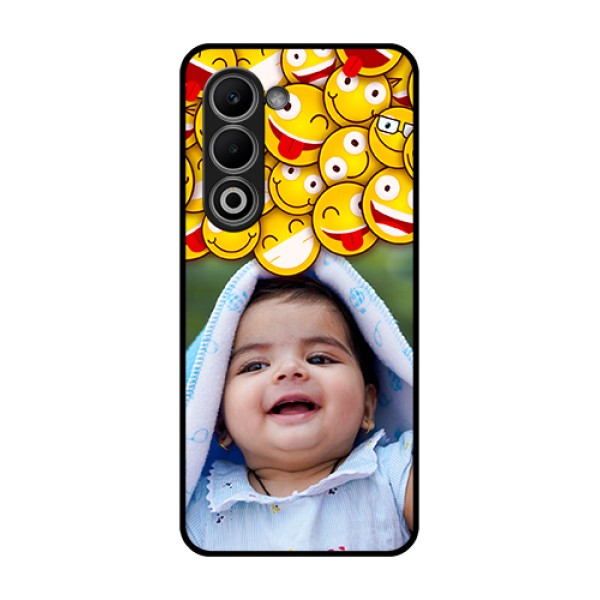 Oppo A5 5G Custom Glass Phone Case - With Smiley Emoji Design Oppo A5 5G Custom Glass Phone Case - With Smiley Emoji Design