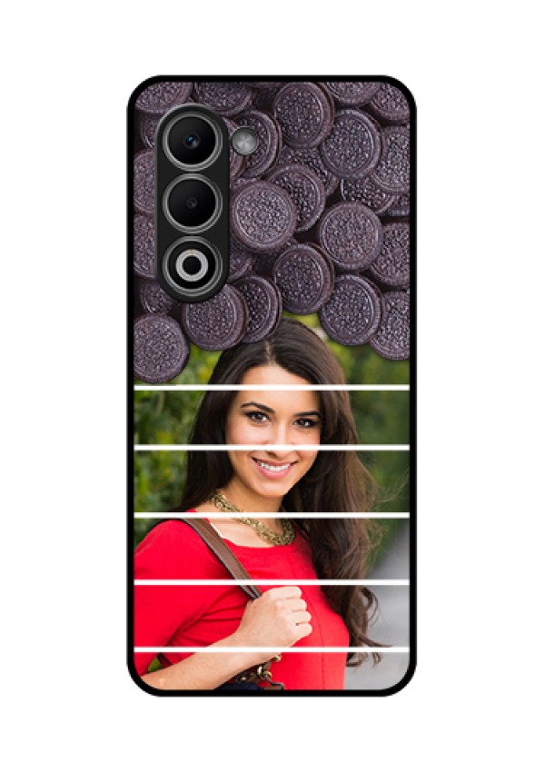 Oppo A5 5G Custom Glass Phone Case - With Oreo Biscuit Design