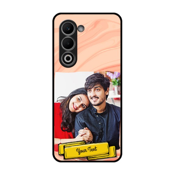 Oppo A5 5G Custom Glass Phone Case - Marble Texture Design