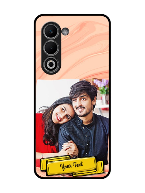 Custom Oppo A5 5G Custom Glass Phone Case - Marble Texture Design