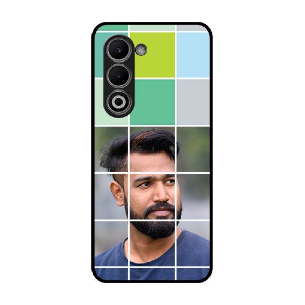 Oppo A5 5G Custom Glass Phone Case - With White Box Pattern Oppo A5 5G Custom Glass Phone Case - With White Box Pattern