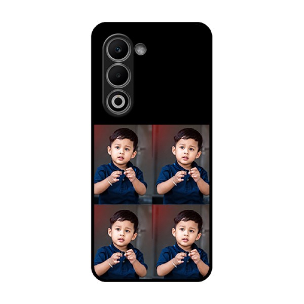 Oppo A5 5G Custom Glass Phone Case - 4 Image Holder Design