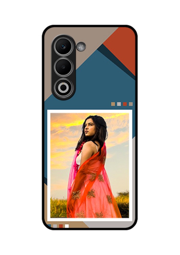 Oppo A5 5G Custom Glass Phone Case - Retro Color Pallet Design