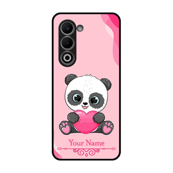 Oppo A5 5G Custom Glass Phone Case - Cute Panda Design