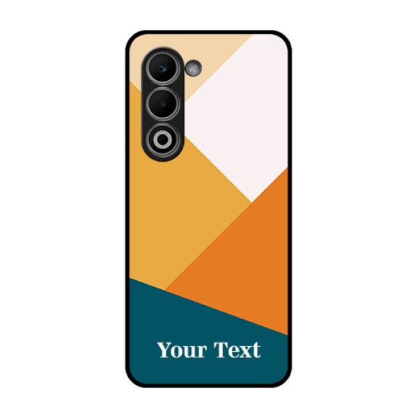 Oppo A5 5G Custom Glass Phone Case - Stacked Multi - Colour Design Oppo A5 5G Custom Glass Phone Case - Stacked Multi - Colour Design