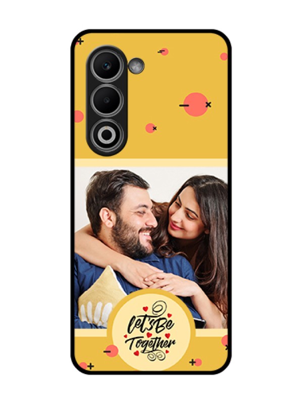 Custom Oppo A5 5G Custom Glass Phone Case - Lets Be Together Design