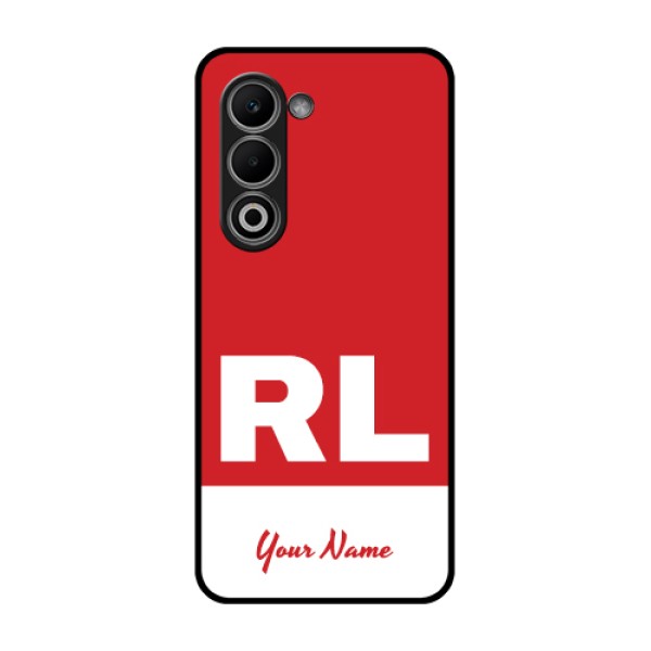 Oppo A5 5G Custom Glass Phone Case - Dual Tone Custom Text Design Oppo A5 5G Custom Glass Phone Case - Dual Tone Custom Text Design