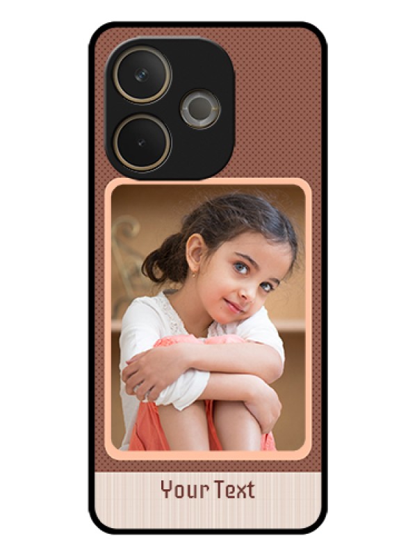 Custom Oppo A5 Pro 5G Custom Glass Phone Case - Simple Pic Upload Design