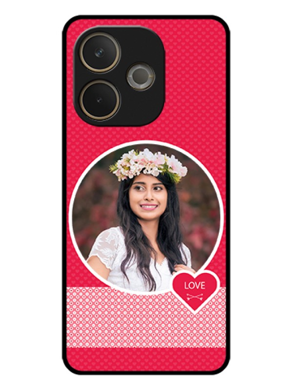 Custom Oppo A5 Pro 5G Custom Glass Phone Case - Pink Color Pattern Design