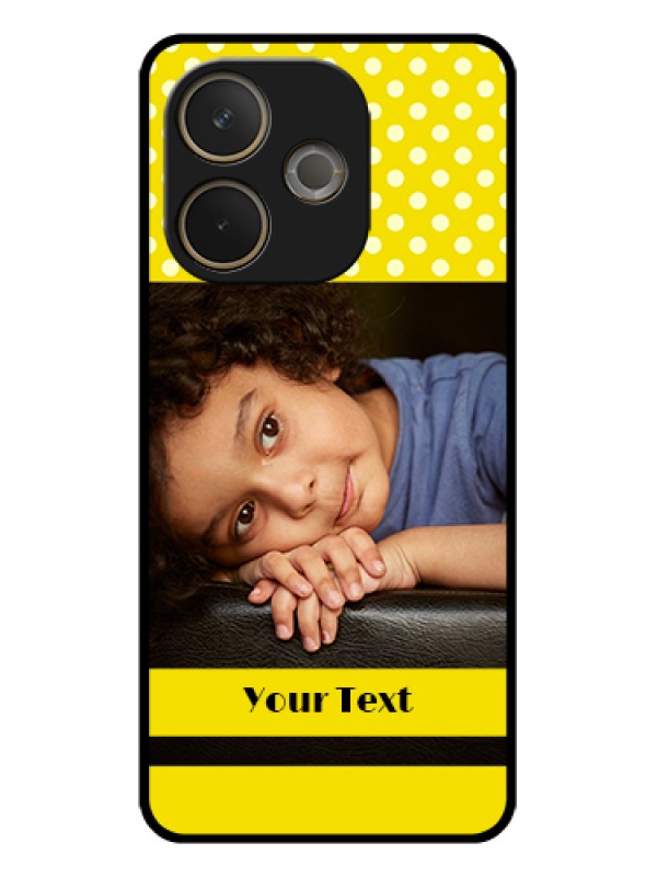 Custom Oppo A5 Pro 5G Custom Glass Phone Case - Bright Yellow Case Design