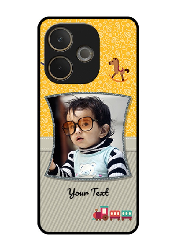Oppo A5 Pro 5G Custom Glass Phone Case - Baby Picture Upload Design