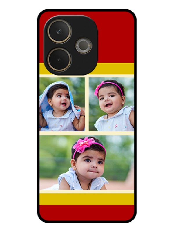 Custom Oppo A5 Pro 5G Custom Glass Phone Case - Multiple Pic Upload Design