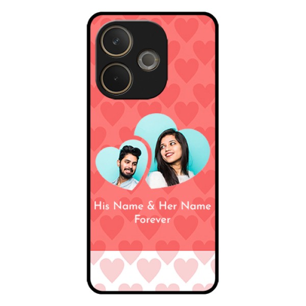 Oppo A5 Pro 5G Custom Glass Phone Case - Couple Pic Upload Design Oppo A5 Pro 5G Custom Glass Phone Case - Couple Pic Upload Design