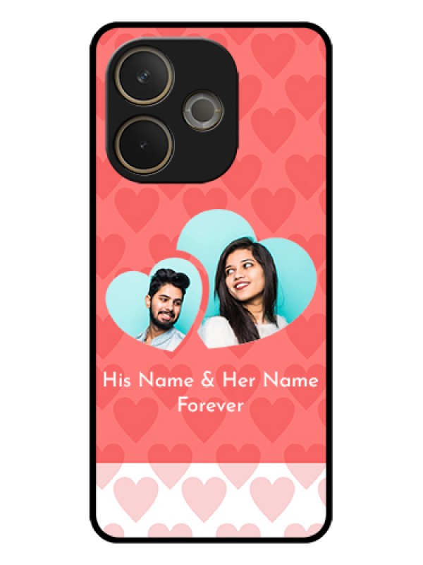 Custom Oppo A5 Pro 5G Custom Glass Phone Case - Couple Pic Upload Design