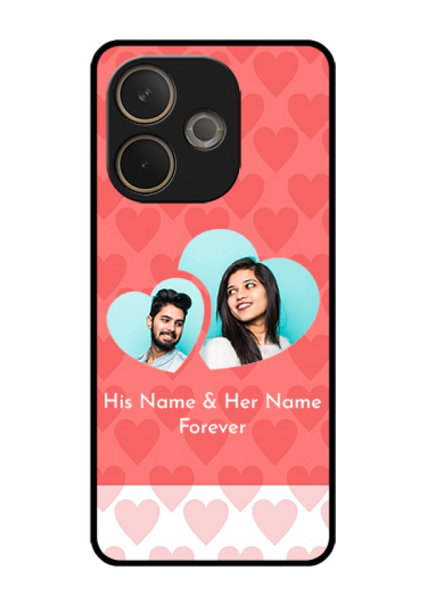 Oppo A5 Pro 5G Custom Glass Phone Case - Couple Pic Upload Design