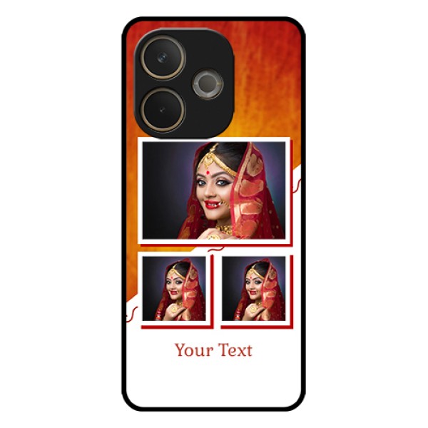 Oppo A5 Pro 5G Custom Glass Phone Case - Wedding Memories Design