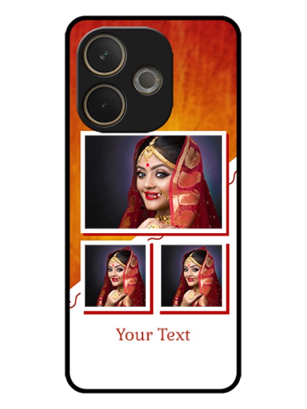 Custom Oppo A5 Pro 5G Custom Glass Phone Case - Wedding Memories Design