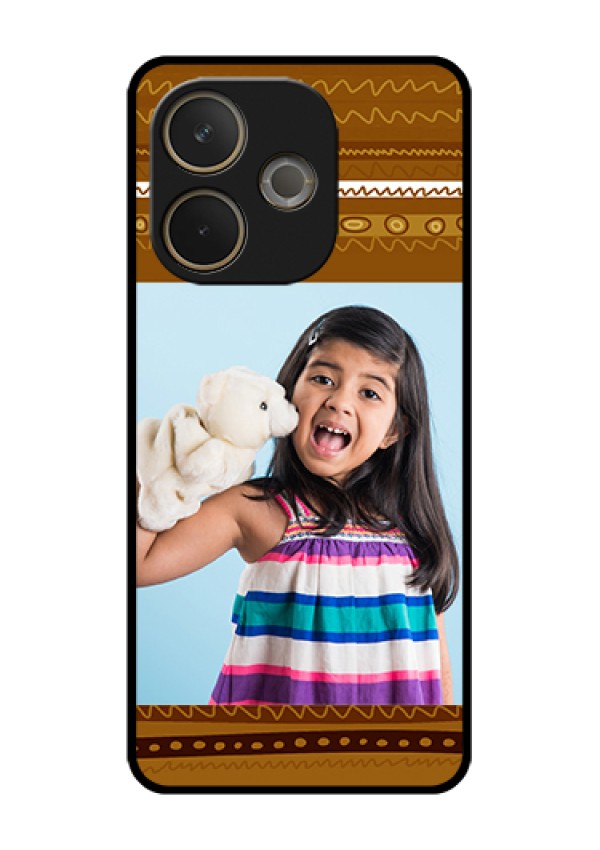 Oppo A5 Pro 5G Custom Glass Phone Case - Friends Picture Upload Design