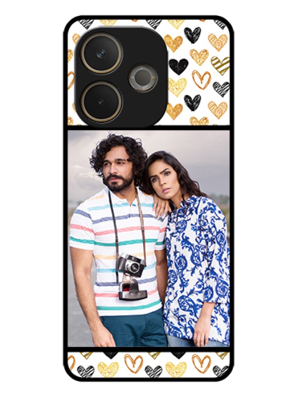 Custom Oppo A5 Pro 5G Custom Glass Phone Case - Love Symbol Design