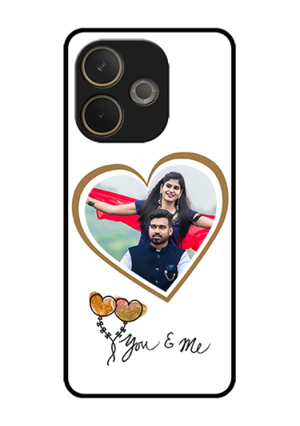 Oppo A5 Pro 5G Custom Glass Phone Case - You & Me Design