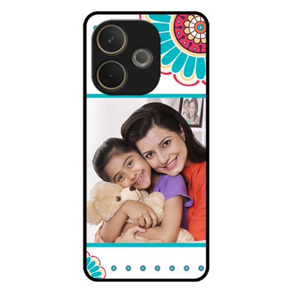 Oppo A5 Pro 5G Custom Glass Phone Case - Flower Design