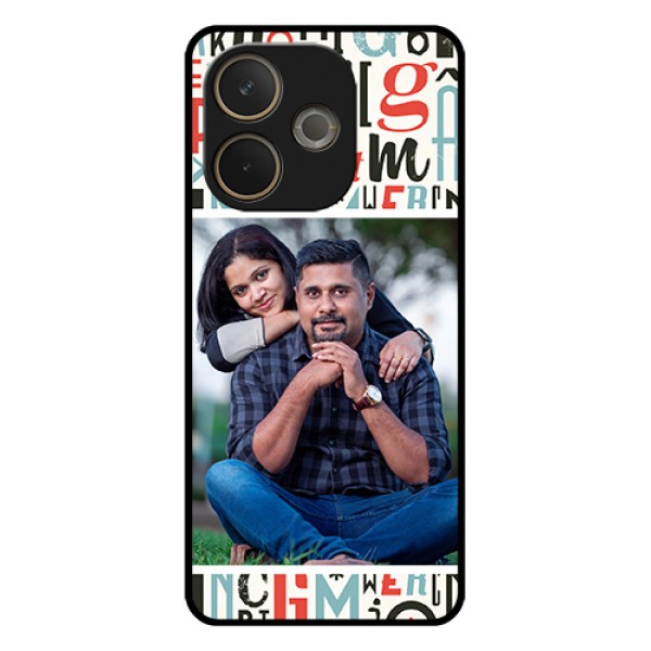 Oppo A5 Pro 5G Custom Glass Phone Case - Alphabet Design