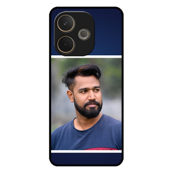 Oppo A5 Pro 5G Custom Glass Phone Case - Simple Royal Blue Design Oppo A5 Pro 5G Custom Glass Phone Case - Simple Royal Blue Design