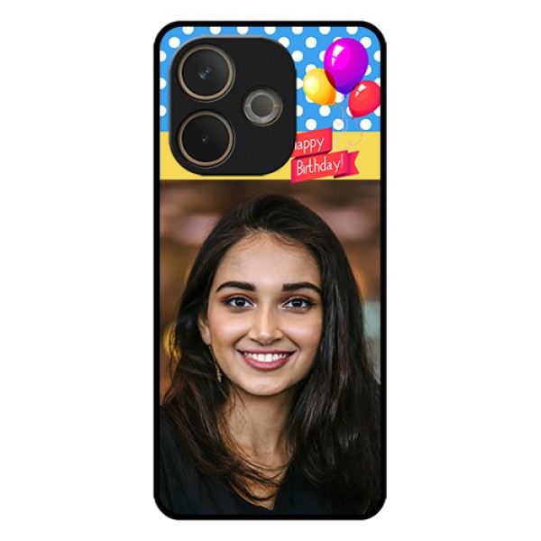 Oppo A5 Pro 5G Custom Glass Phone Case - Happy Birthday Design
