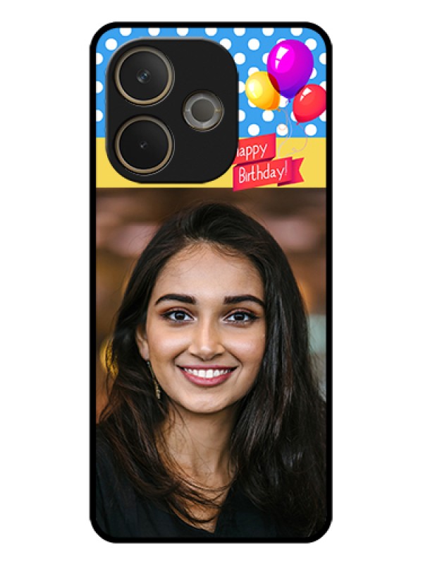 Custom Oppo A5 Pro 5G Custom Glass Phone Case - Happy Birthday Design