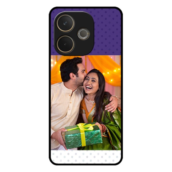 Oppo A5 Pro 5G Custom Glass Phone Case - Violet Colored Pattern Design Oppo A5 Pro 5G Custom Glass Phone Case - Violet Colored Pattern Design