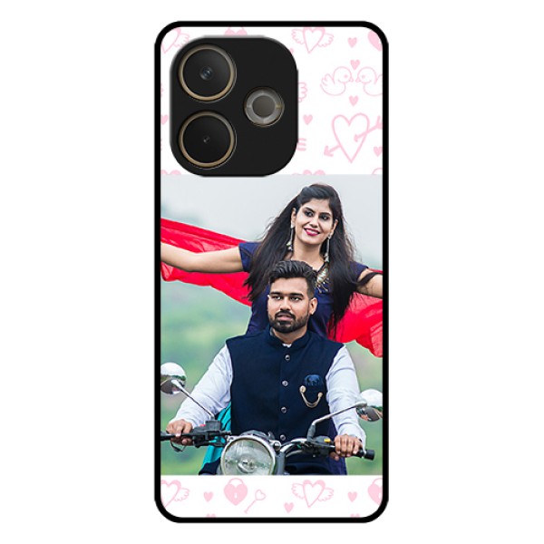 Oppo A5 Pro 5G Custom Glass Phone Case - Pink Flying Heart Design Oppo A5 Pro 5G Custom Glass Phone Case - Pink Flying Heart Design