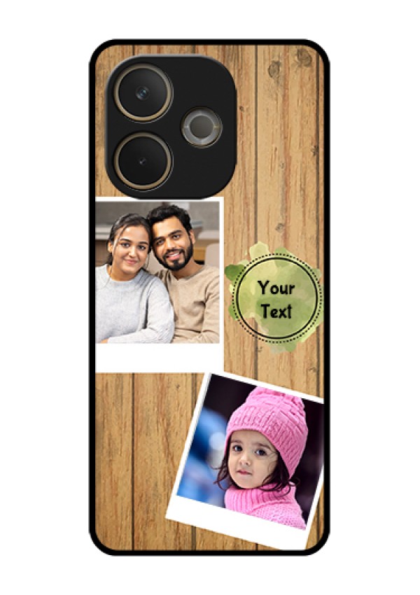 Oppo A5 Pro 5G Custom Glass Phone Case - Wooden Texture Design