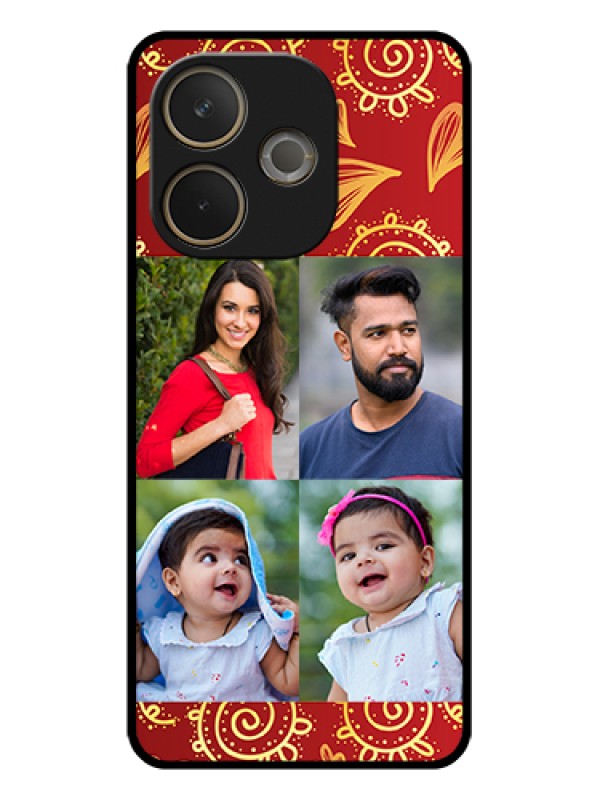 Custom Oppo A5 Pro 5G Custom Glass Phone Case - 4 Image Traditional Design