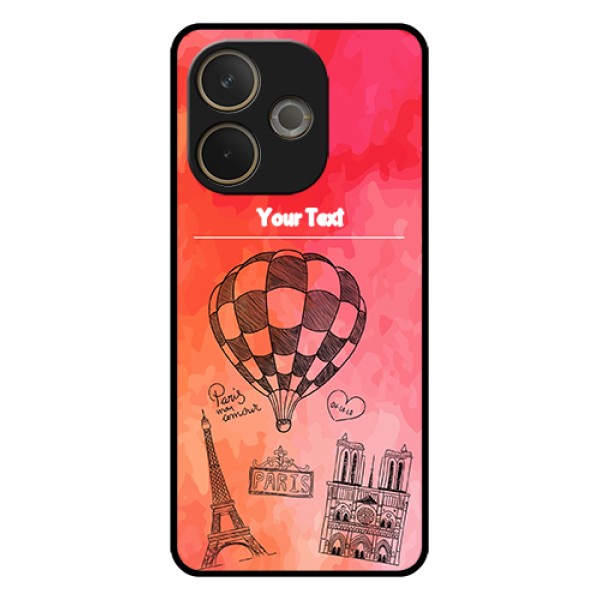 Oppo A5 Pro 5G Custom Glass Phone Case - Paris Theme Design