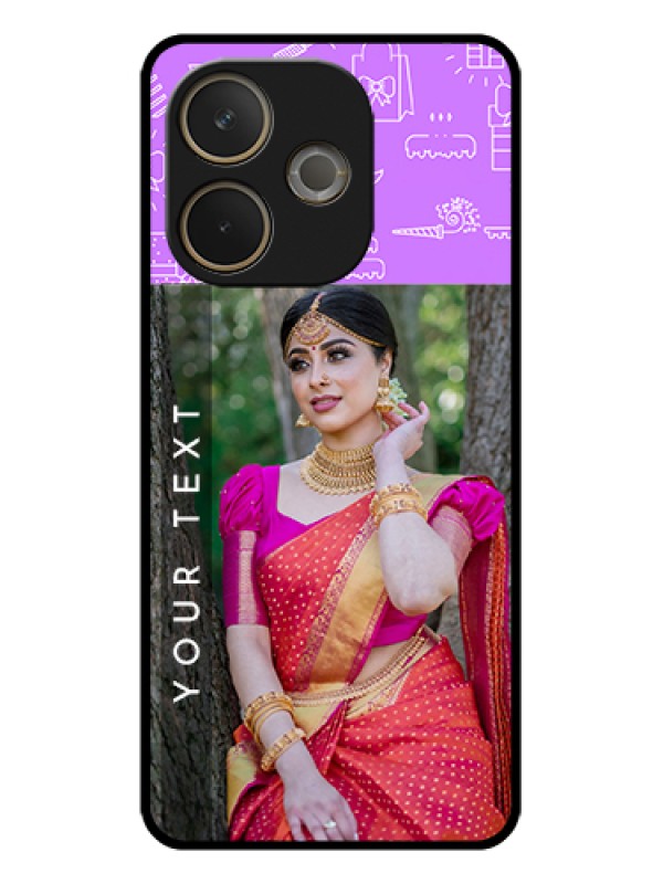 Custom Oppo A5 Pro 5G Custom Glass Phone Case - Birthday Icons Design