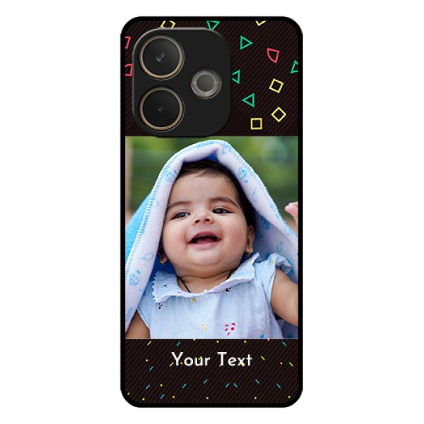 Oppo A5 Pro 5G Custom Glass Phone Case - With Confetti Birthday Design Oppo A5 Pro 5G Custom Glass Phone Case - With Confetti Birthday Design