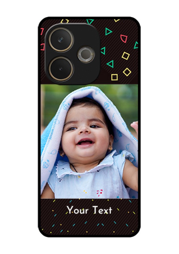 Oppo A5 Pro 5G Custom Glass Phone Case - With Confetti Birthday Design