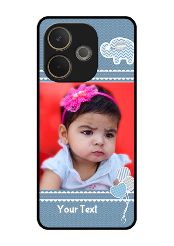Oppo A5 Pro 5G Custom Glass Phone Case - With Kids Pattern Design